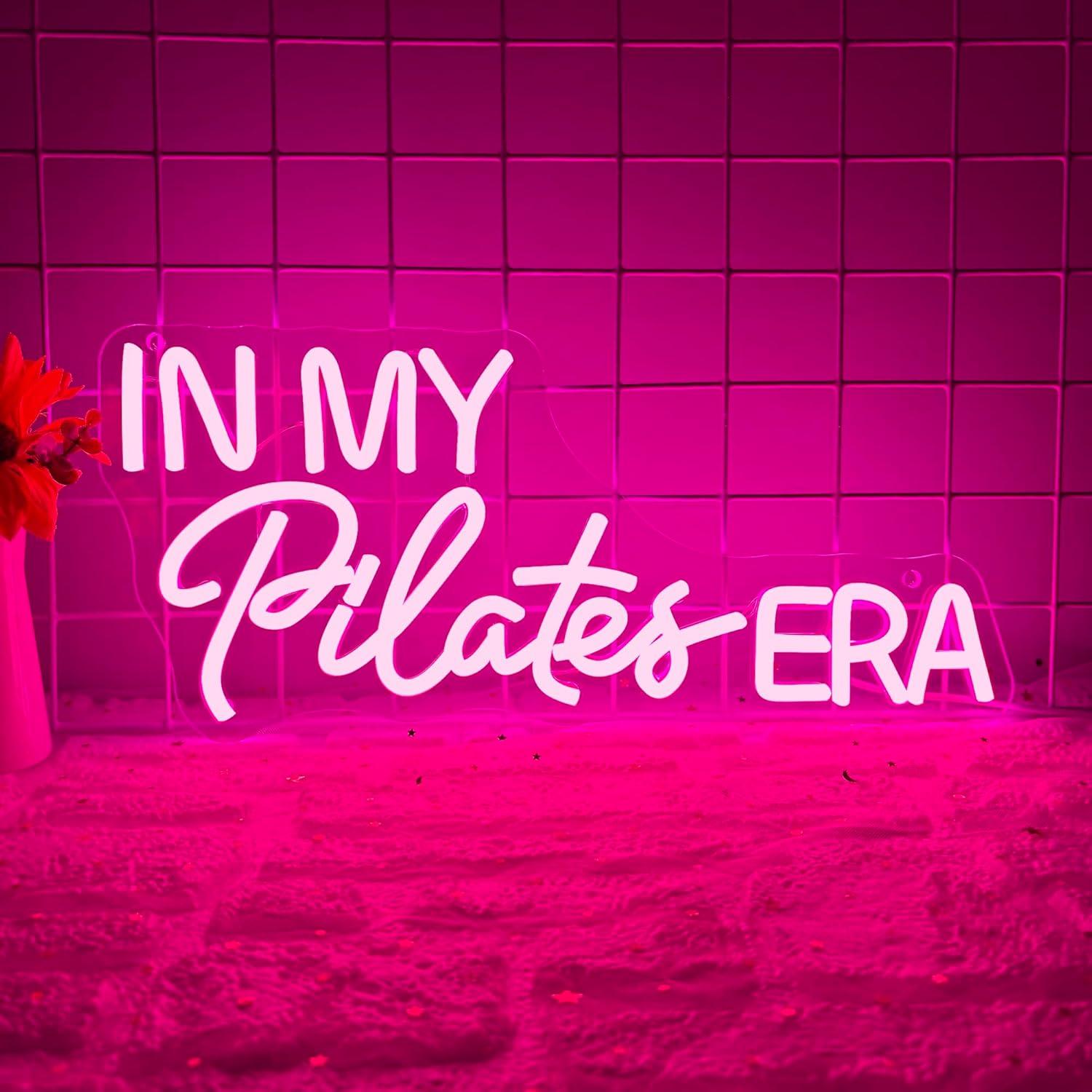 Yoga Fitness Rooms - Pilates Dönemimde Neon Tabela Kısılabilir LED