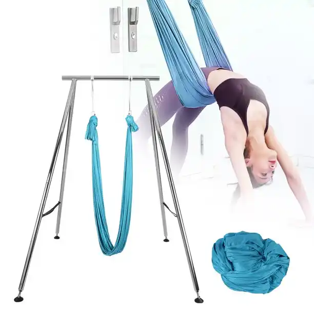Yoga Swing Aerial - Katlanabilir Taşınabilir Yüksekliği Ayarlanabilir Yoga Salıncağı