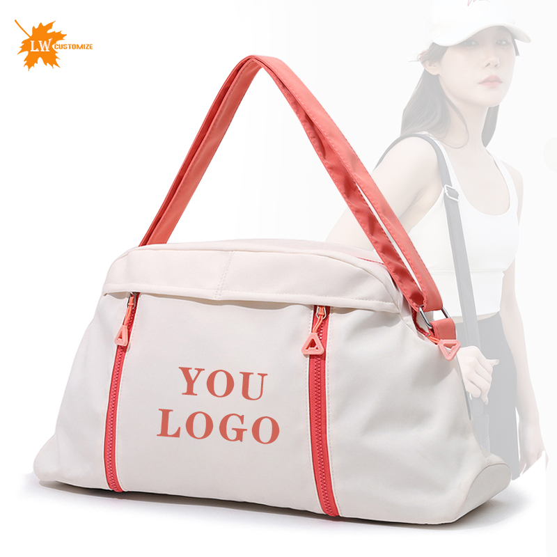 Yoga Fitness Name - Logo ile Yoga çantası kuru ıslak