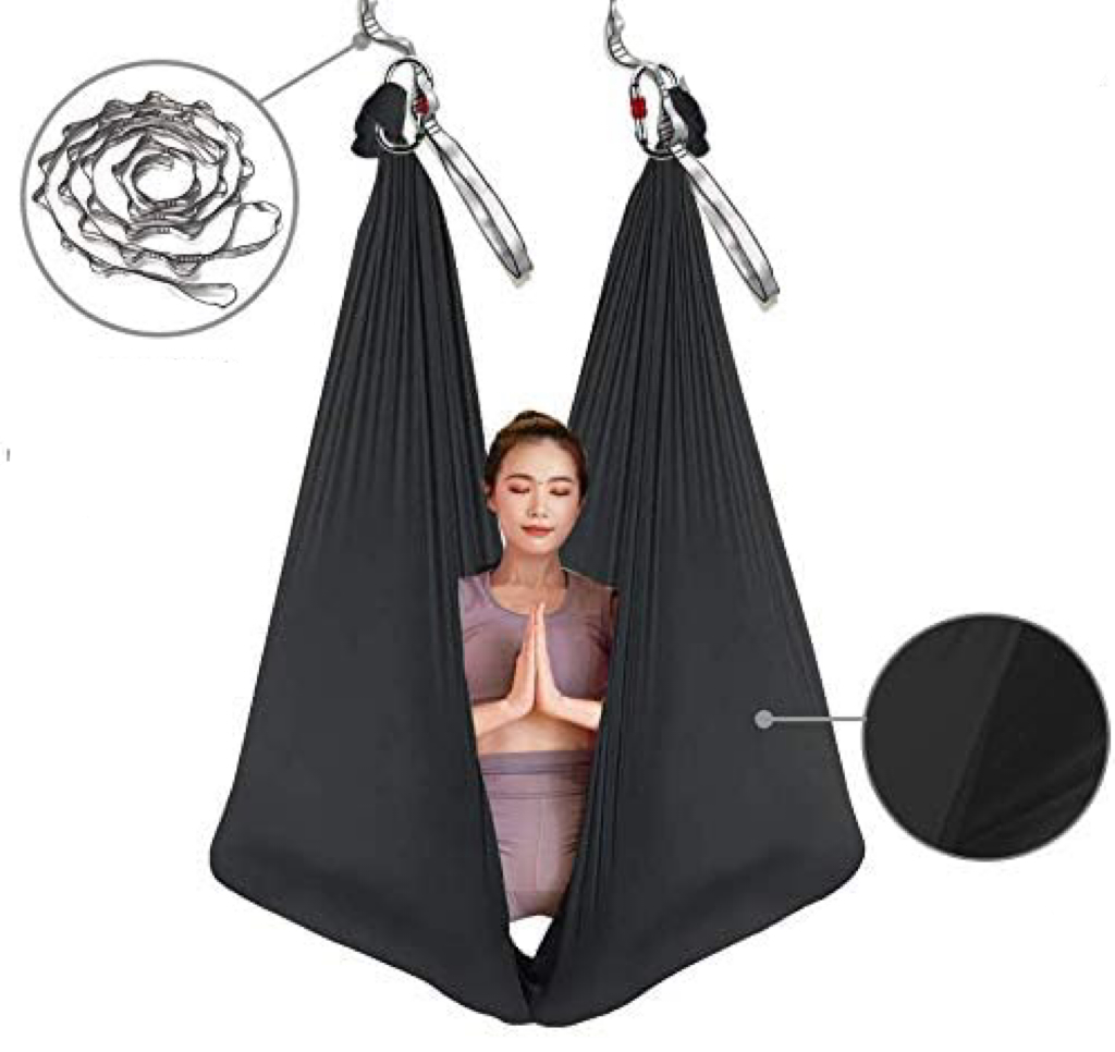 Yoga Swing Aerial - 8m Premium Dayanıklı Hava Yogası Salıncağı