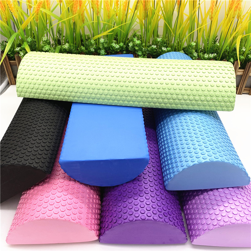 Yoga Blocks - 30/45cm yarım yuvarlak EVA masaj köpük