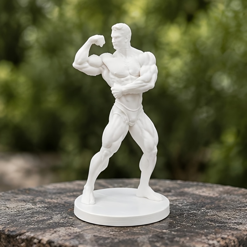 Yoga Fitness Power Yoga - 1/2 Parça Fitness Eğitmeni Heykeli Süsü,