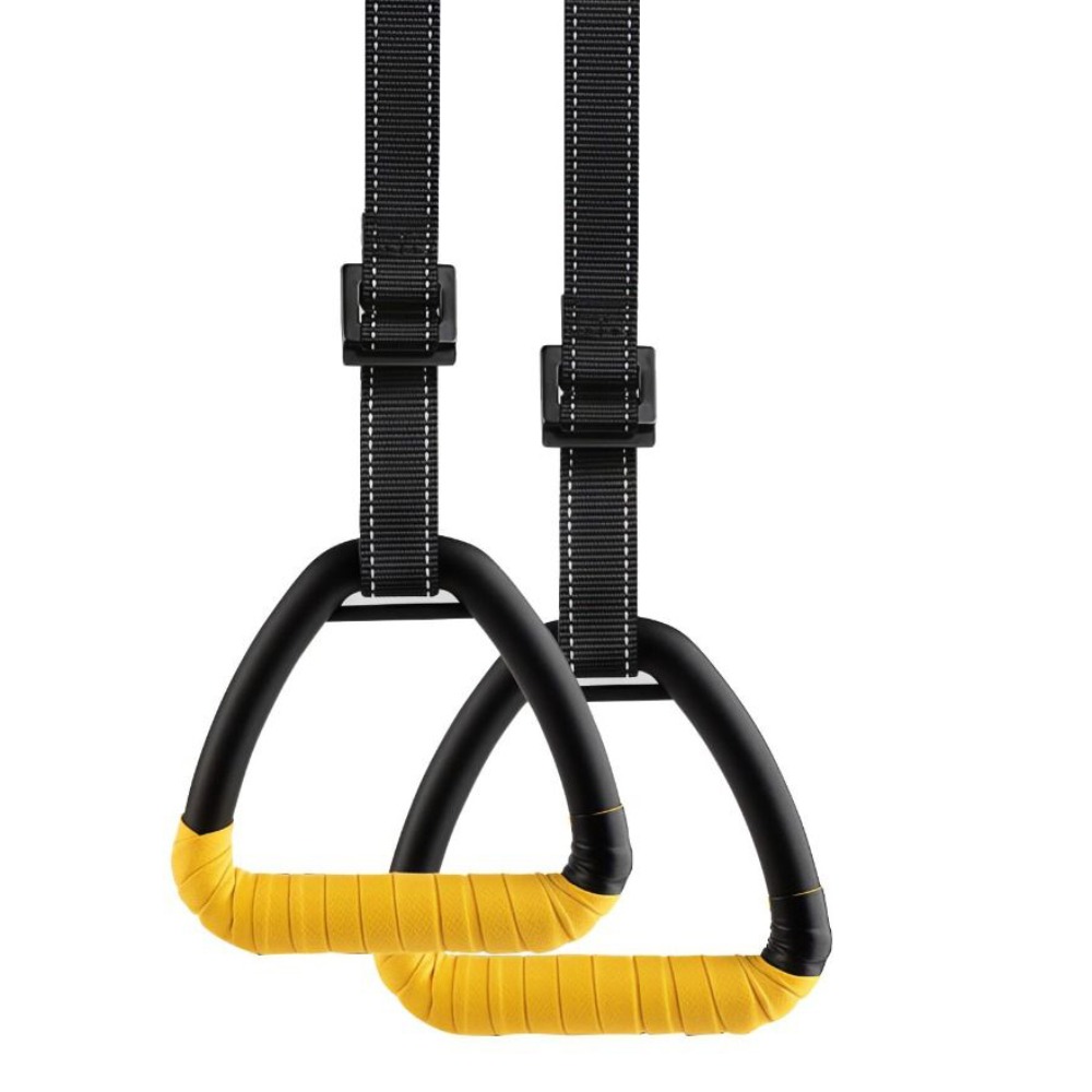 Gymnastics Rings - 1 çift Premium No-Punch Jimnastik Halkaları