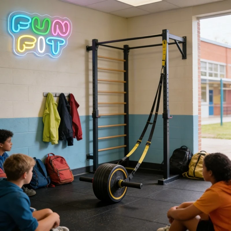 Eğlenceli Neon LED Tabela Kari - Yoga Fitness Rooms incelemesi ve fiyatı