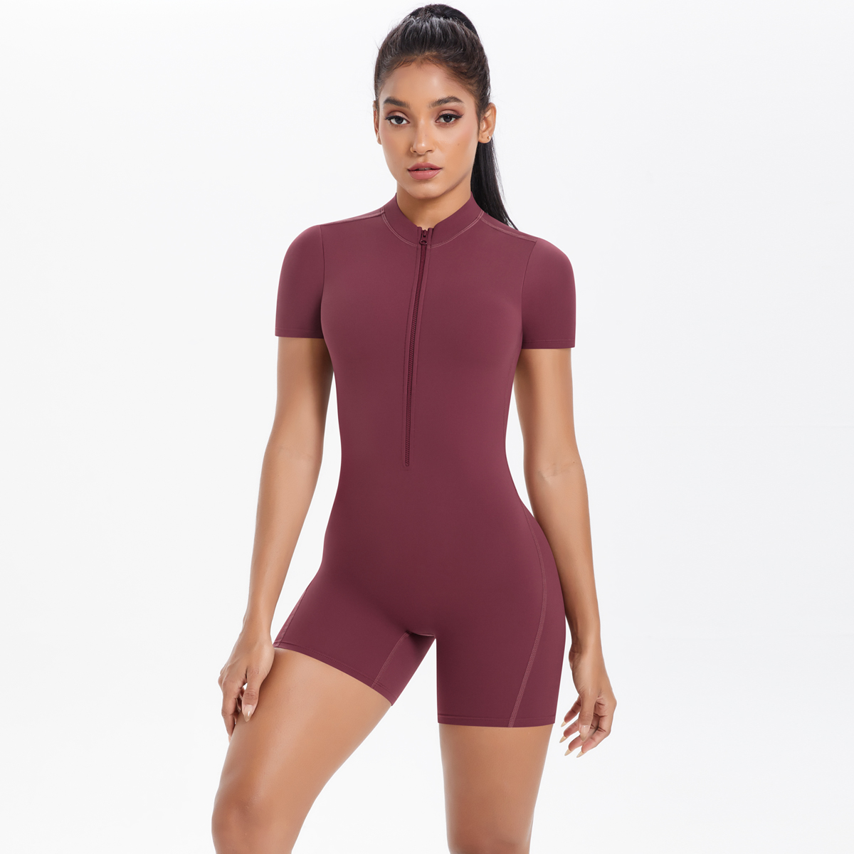 Kadın Spor Tulumu Kısa Yoga Se - Yoga Fitness Jumpsuit incelemesi ve fiyatı