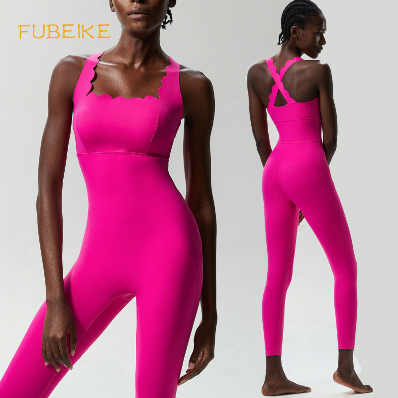 FUBEIKE Küçük Dalga Güzellik G - Yoga Fitness Jumpsuit incelemesi ve fiyatı