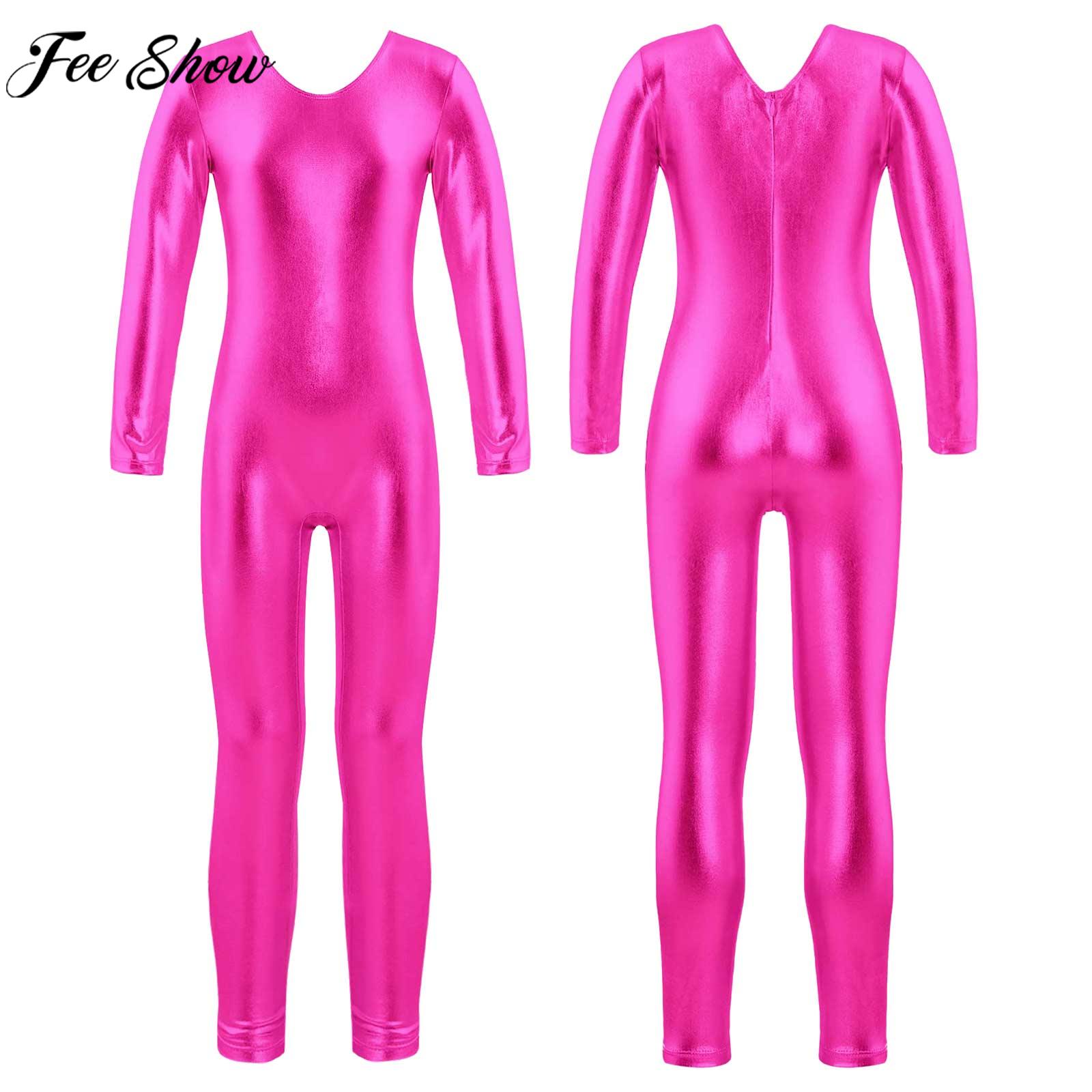 Kızlar Uzun Kollu Fermuar Bron - Yoga Fitness Jumpsuit incelemesi ve fiyatı