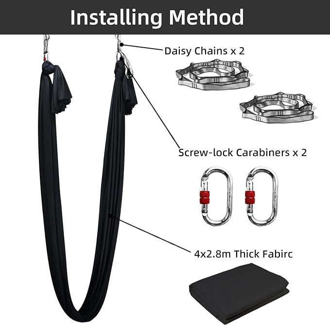 8m Premium Dayanıklı Hava Yoga - Yoga Swing Aerial incelemesi ve fiyatı