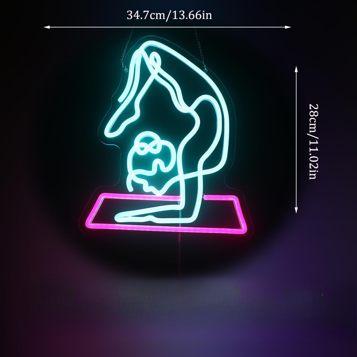 Yoga Neon Tabelası Kısılabilir - Yoga Fitness Rooms incelemesi ve fiyatı